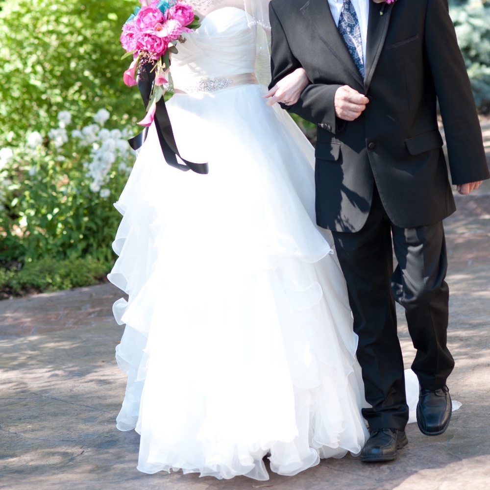 Bonny Ballroom Style Wedding Dress Size 6